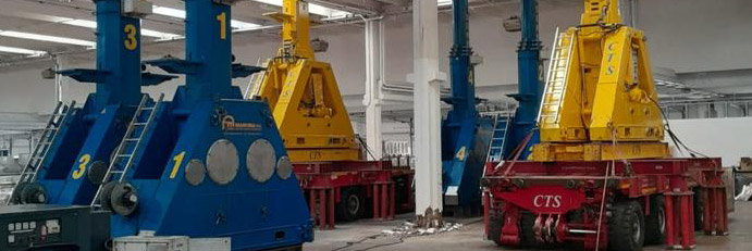 SACMI-Italiansped recovers 1,500 tons of machinery from inoperative structure