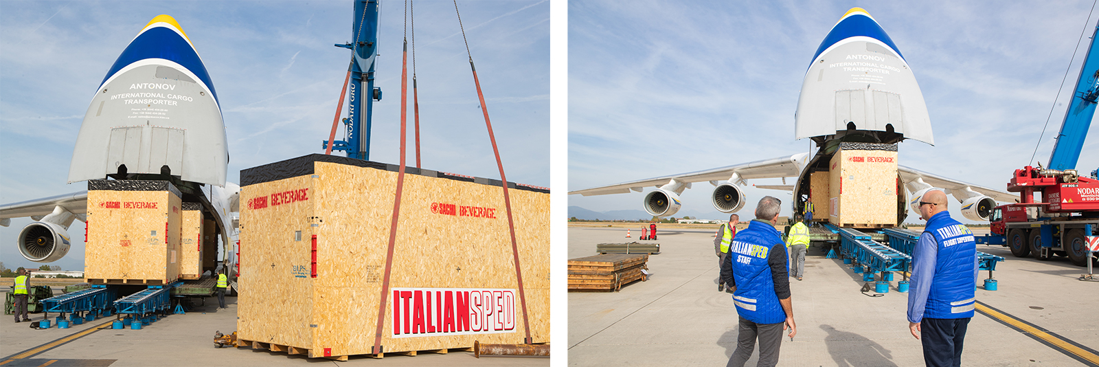 AIR TRANSPORT IN UGANDA: ITALIANSPED AMONG THE BIGGEST IN PROJECT CARGO